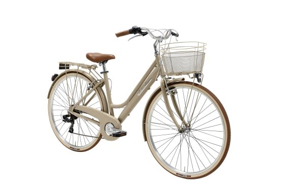 Cityfahrrad 28 Zoll RETRO Lady braun 