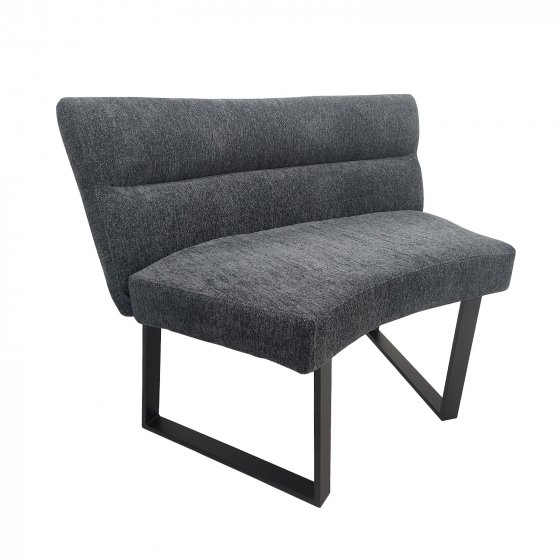 Runde Bank Liron Anthrazit 