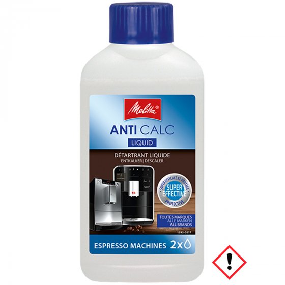 Melitta Anti Calc Liquid Entkalker für Kaffeevollautomaten 250ml 