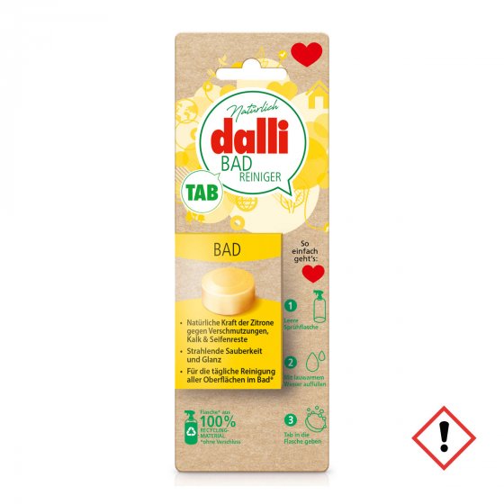 Dalli Natürlich Bad Reiniger Tab 