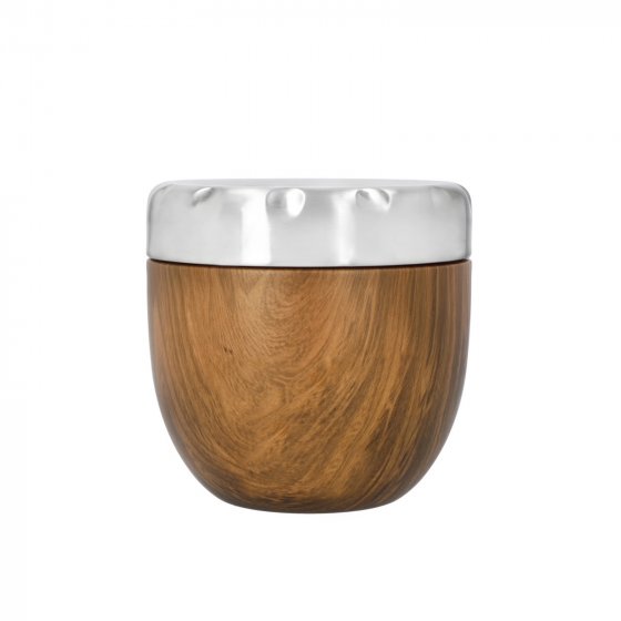 Thermobehälter Teakholz-Optik 636 ml 