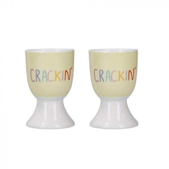 Eierbecher Porzellan 2er-Set CRACKIN' 