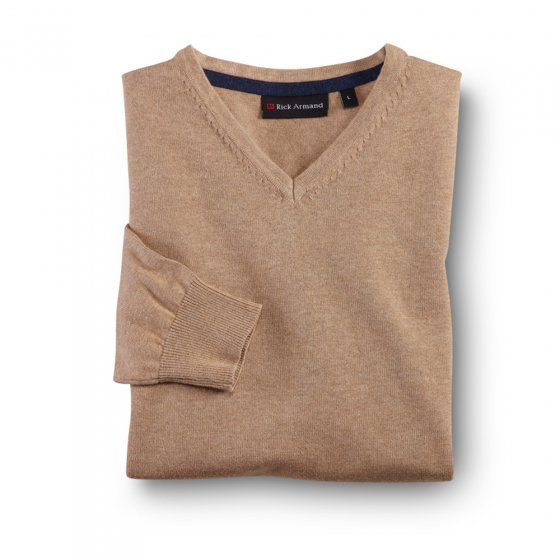 Aktueller V-Pullover