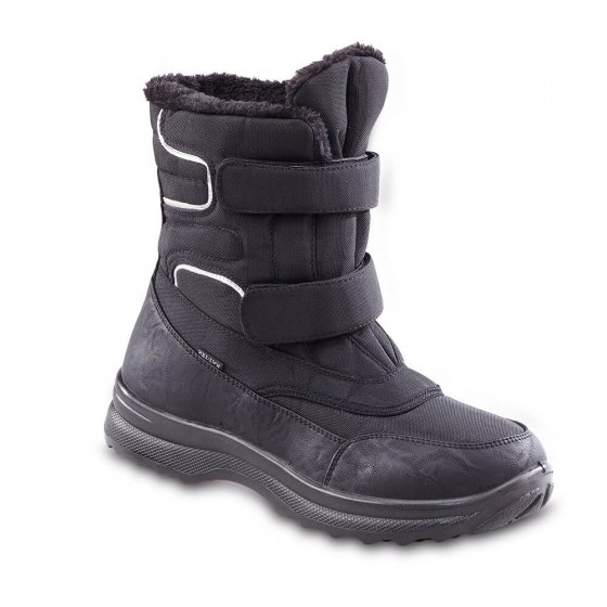 Thermo-Klettstiefel, schwarz 46 | Schwarz