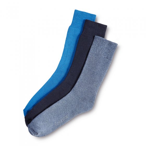 Baumwoll-Thermosocken im 3er-Pack
