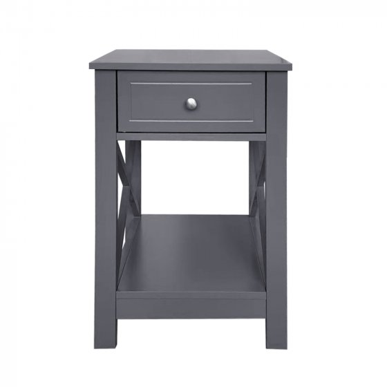 Nachttisch Hayet Grau 