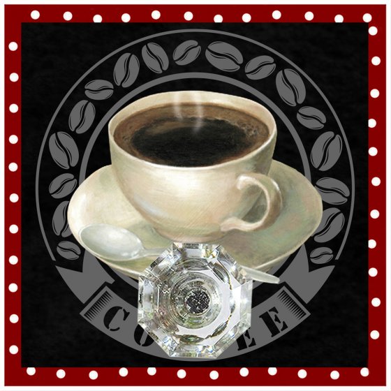 Wandhaken 4er-Set Coffee 