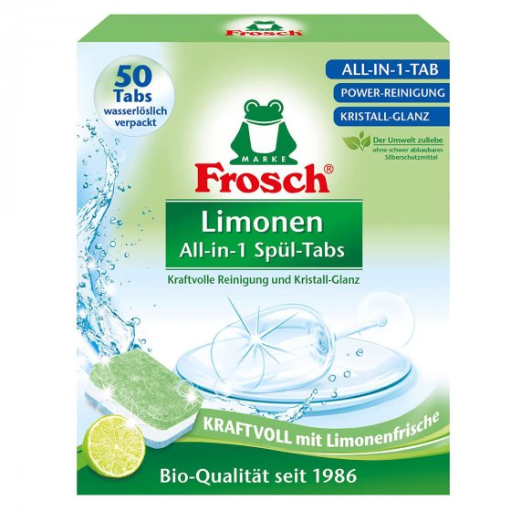 Frosch Limonen Geschirrspül-Tabs 50St 