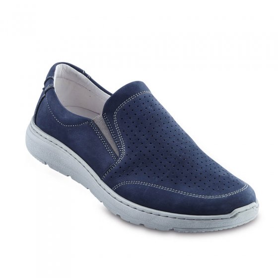 Lightwalk Stretchslipper, blau 43 | Blau