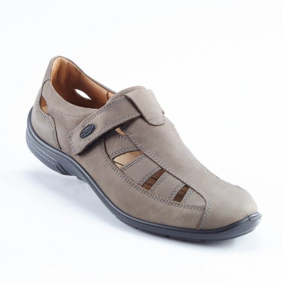 Aircomfort Klettsandale, taupe 47 | Taupe