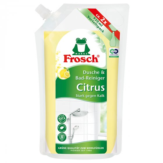 Frosch Citrus Dusche&Bad-Reiniger Nachfüller 