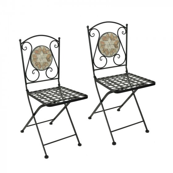 Metallstuhl 2er Set Marokko 