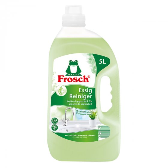 Frosch - Essig Reiniger Kalklösend für Küche und Bad, 5000ml 