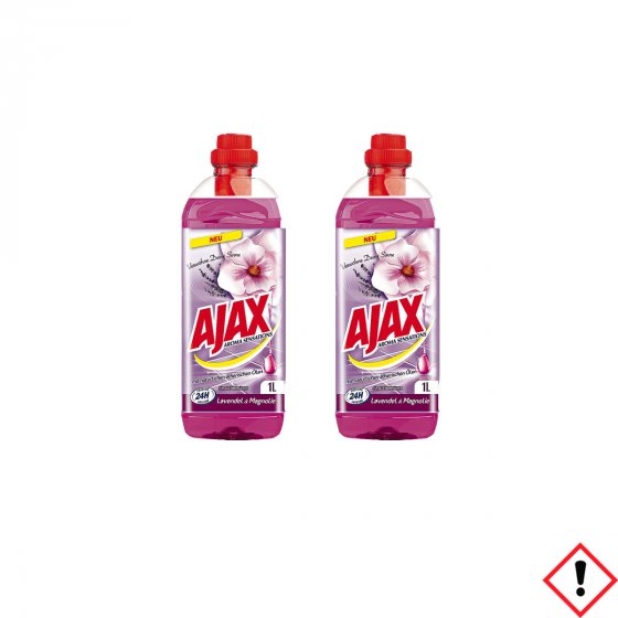 Ajax Allzweckreiniger Lavendel und Magnolie 1000 ml 2er Pack 