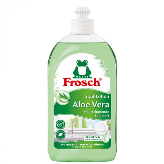 Frosch Aloe Vera Spülmittel Lotion Sensitiv hautneutral 500ml 3er Pack 