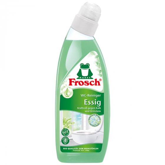 Frosch WC Essig Reiniger gegen Kalk und Schmutzablagerungen 750ml 