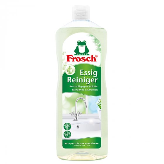 Frosch Kalklösekraft und Naturwirkstoff Essig Reiniger 1000ml 