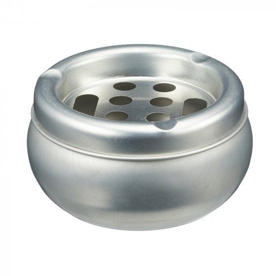 Sturm-Aschenbecher silber 