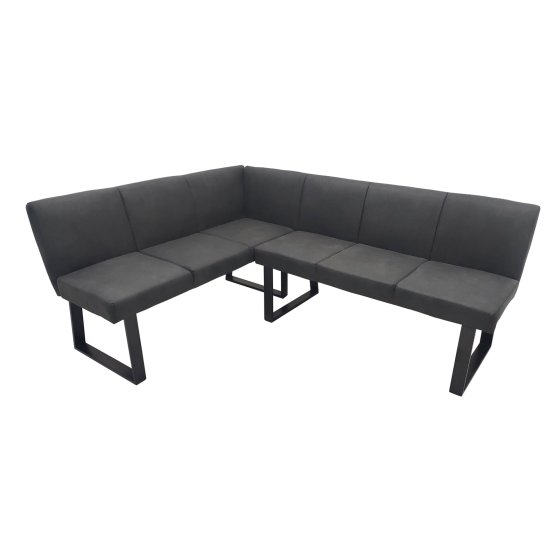 Eckbank 152 x 192 cm Vemal kurzer Schenkel links 