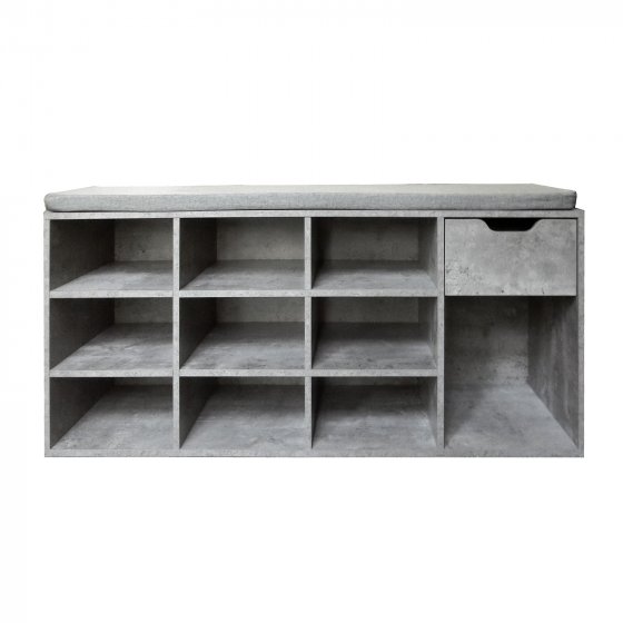 Schuhbank Lisa Beton 