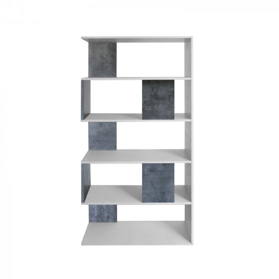 Standregal Lisa Beton-Weiß 