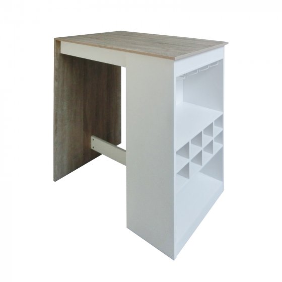 Küchenbar Lisa Sonoma Weiß 