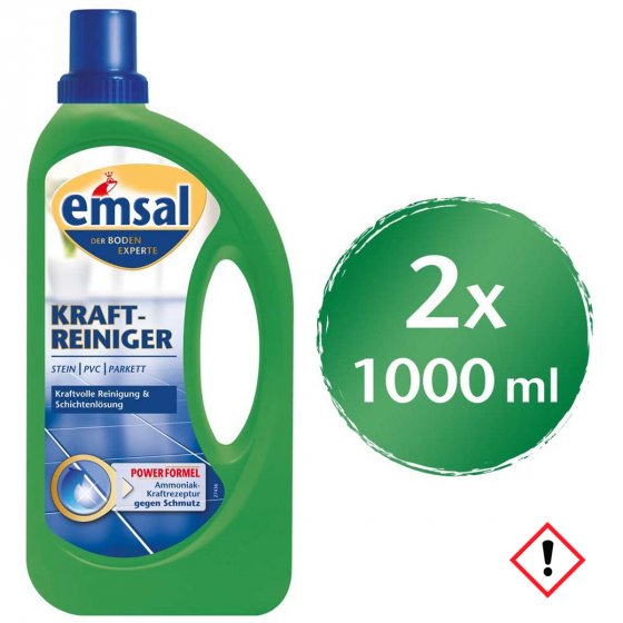 Emsal Kraftreiniger Besonders intensiv Flasche 1000ml 2er Pack 