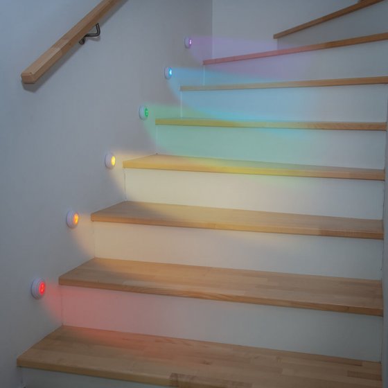Leuchtset mit Fernbedienung 5er-Set