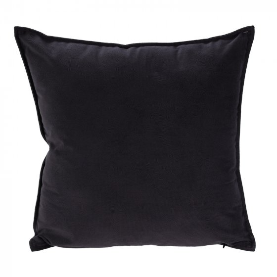 Kissen 45 x 45 cm Dekokissen Sofakissen Anthrazit