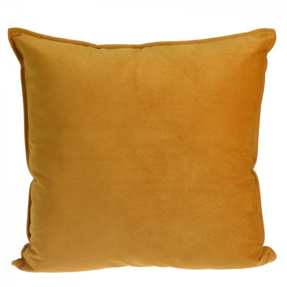 Kissen 45 x 45 cm Dekokissen Sofakissen Ocker