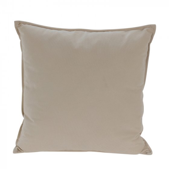 Kissen 45 x 45 cm Dekokissen Sofakissen Beige
