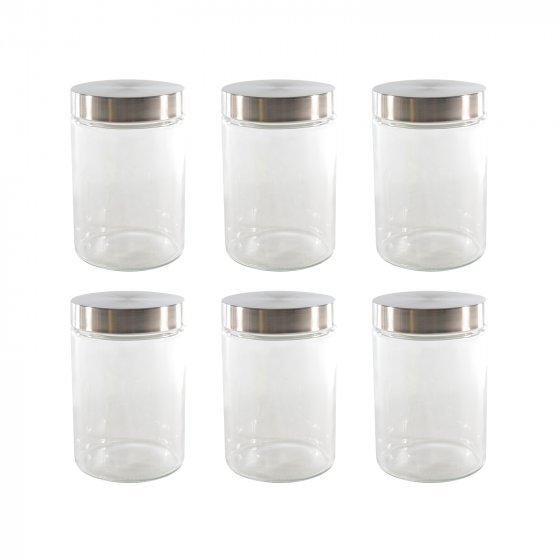 Vorratsdosenset 6 Stück 