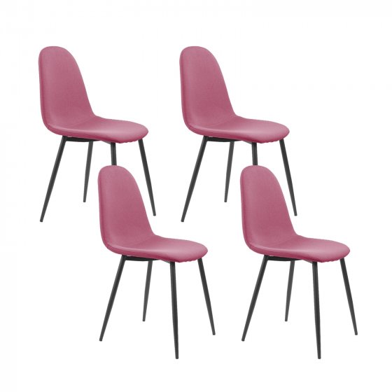 Stuhl Savannah Webstoff Pink