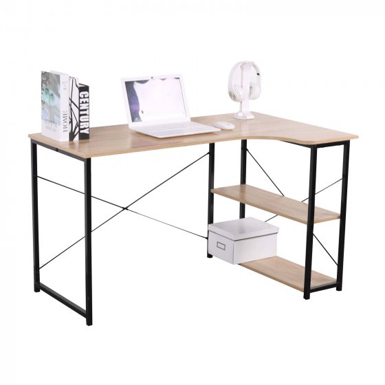 Winkelschreibtisch 120 x 73 