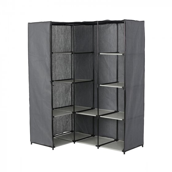 Stoffschrank Eckregal Lena