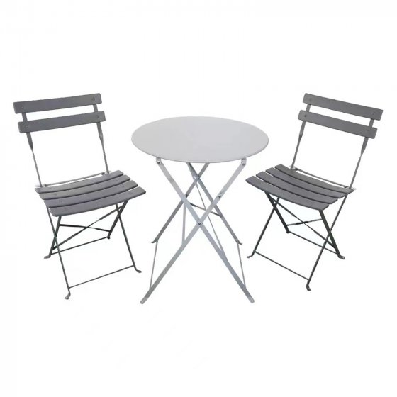 Bistroset 3-teilig Cavo Grau