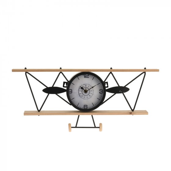 Wanduhr Flugzeug 