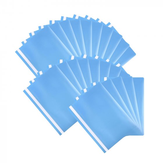 Schnellhefter 25 er Pack Kunststoffhefter Hellblau