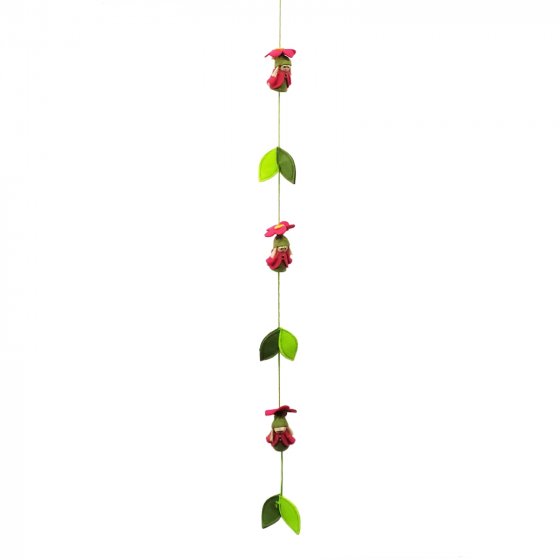 Dekogirlande Blumenkinder