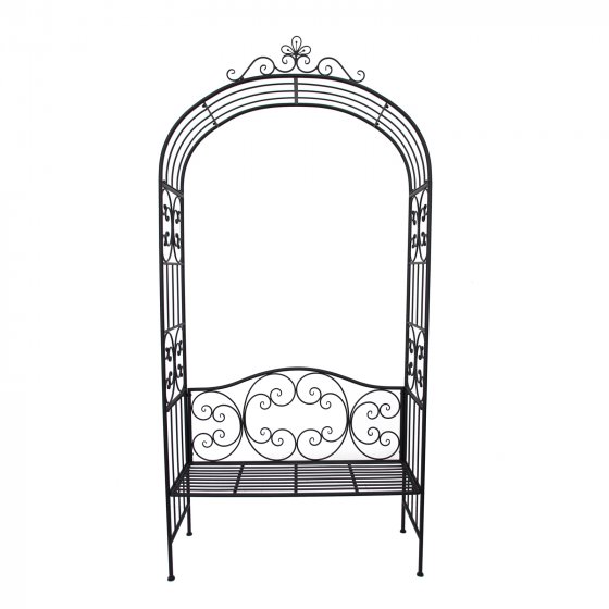 Rosenbogen mit Sitzbank Celia 