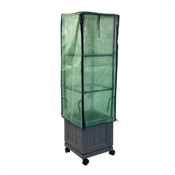 Gewächshaus 30x30x106 cm mit Rollen 