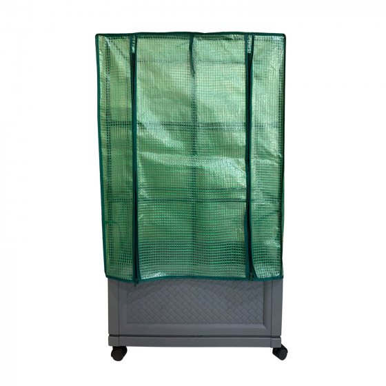 Gewächshaus 60x30x106 cm mit Rollen 