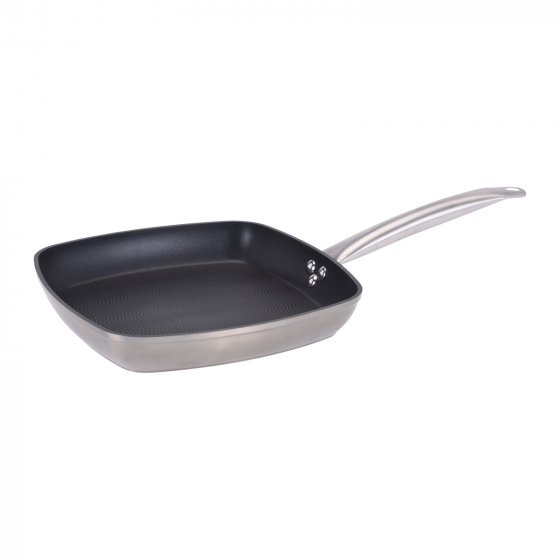 Grillpfanne Viereckig Aluminium 