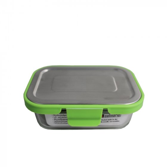 Frischhaltedose 370 ml Glas mit Kunststoffdeckel 