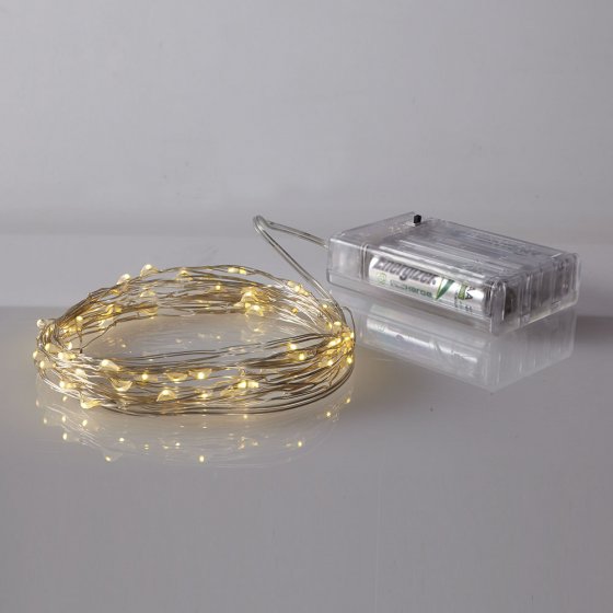 IHR GESCHENK: LICHTERKETTE MIT TIMER