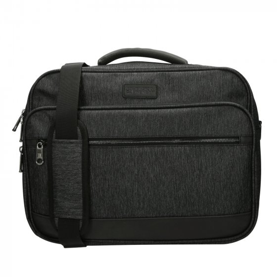 Umhängetasche Reportertasche Schwarz