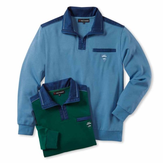 Thermo Sweatshirt M (48/50) | Hellblau