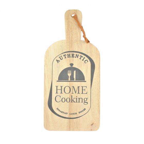 Schneidebrett Holz mit Aufdruck 