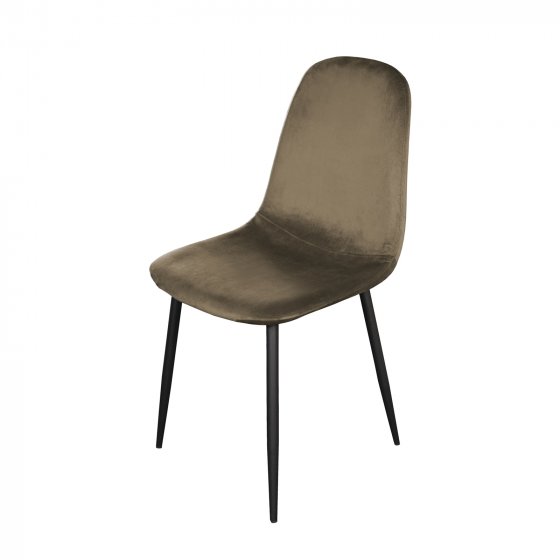Stuhl Savannah Velvet Braun