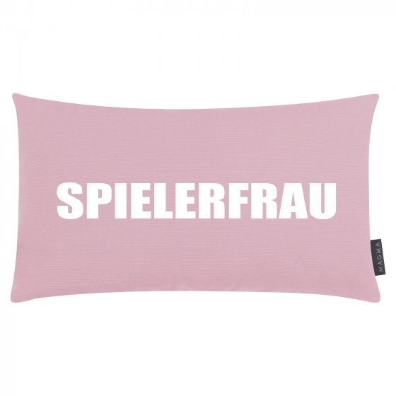 Dekokissen Rosa Spielerfrau